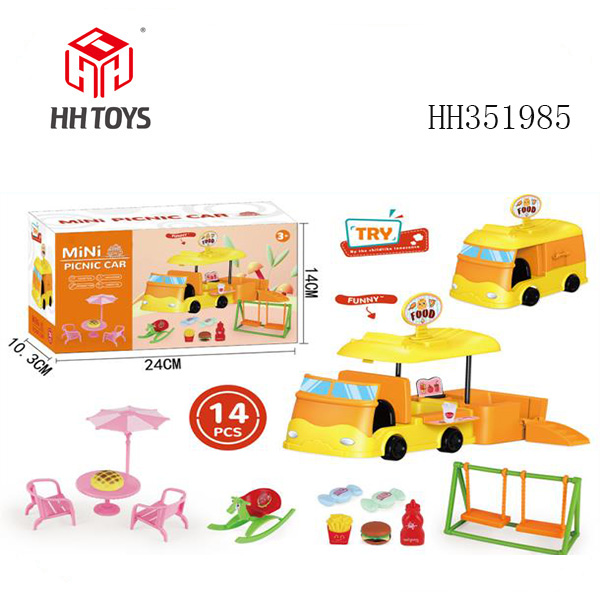 Trojan swing fast food truck