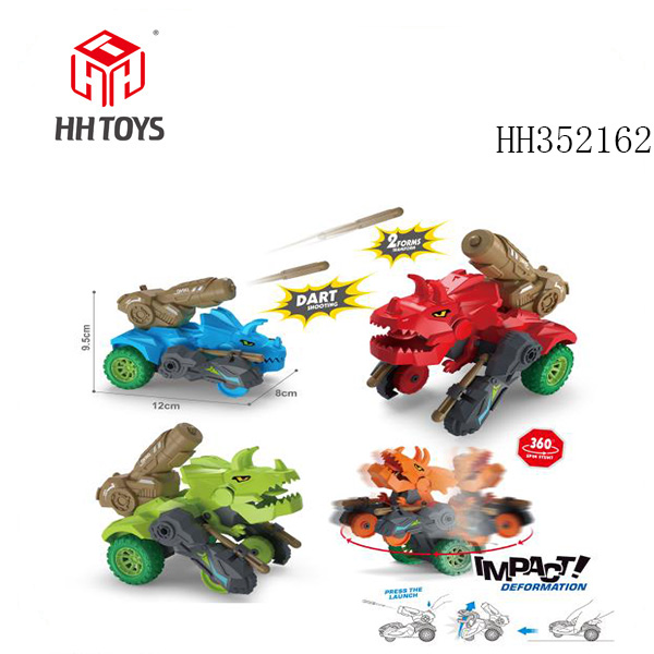 Triceratops inertial launch deformation vehicle