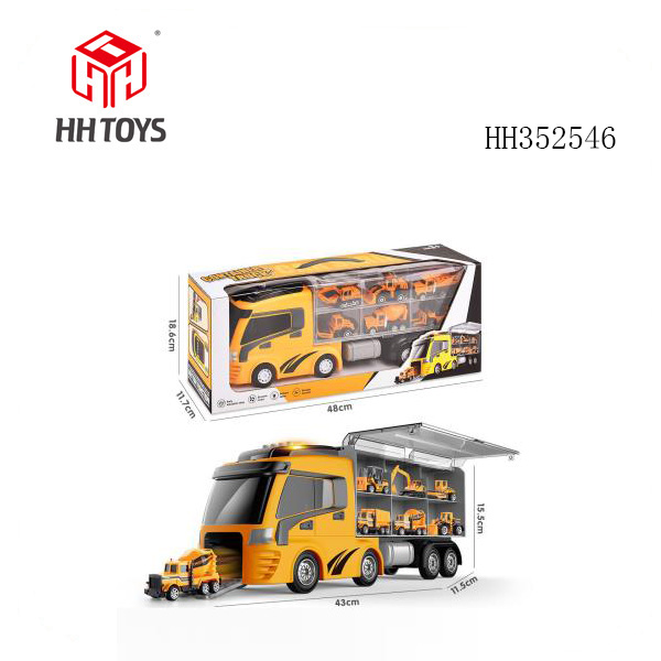 Engineering container truck