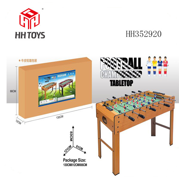 Wooden football table (long feet)