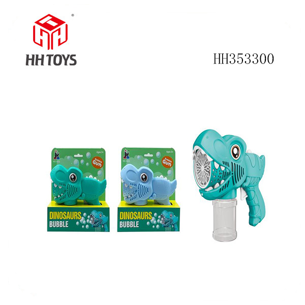 13 hole dinosaur bubble gun