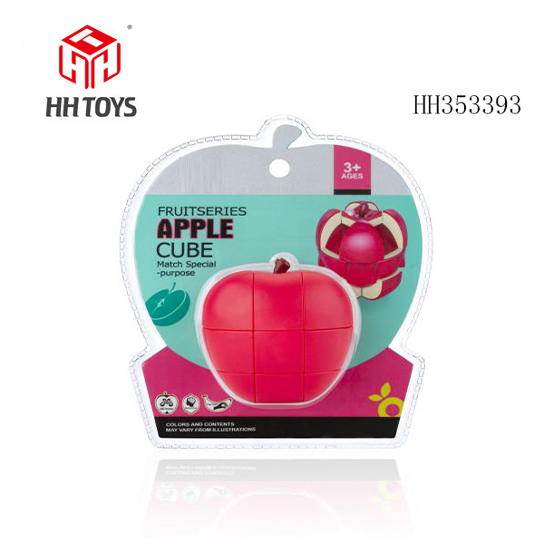 Apple shape magic cube