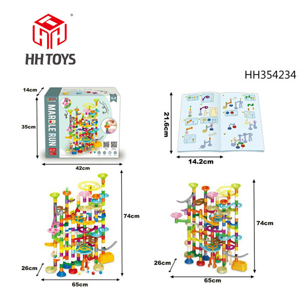 Marble Run Toy,200pcs