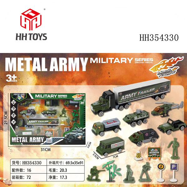 Alloy military set