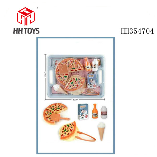 Wheat-straw picnic basket play set
