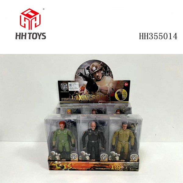 Soldier,3asst,12pcs/display box