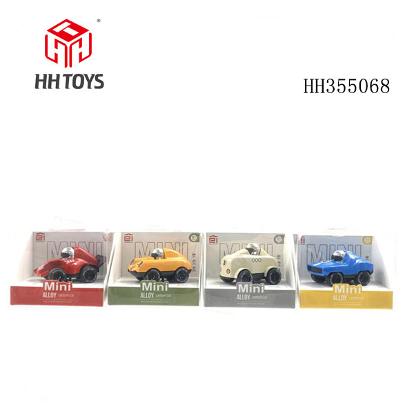 Cartoon press&go alloy car