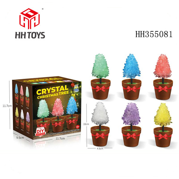 Crystal growing tree