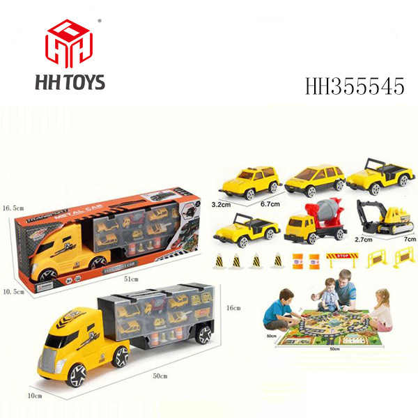 19寸大拖头货柜车