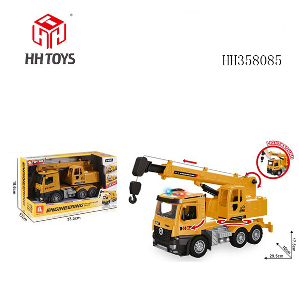 1:16 Inertia crane with light and sound,incl.batt.