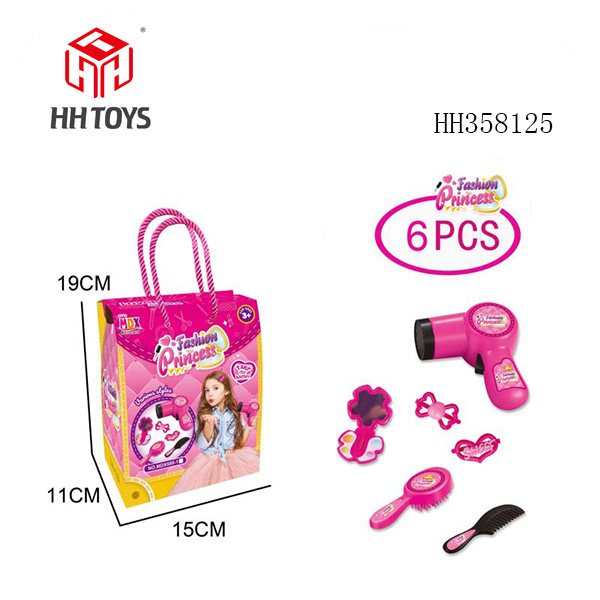 Beauty play set with B/O hair dryer,not incl.batt