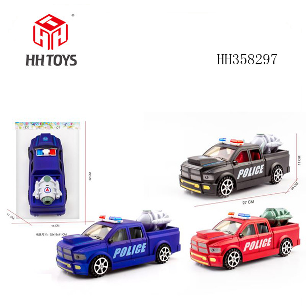 1: 16 Dodge Ram Inertia Pickup Police Car