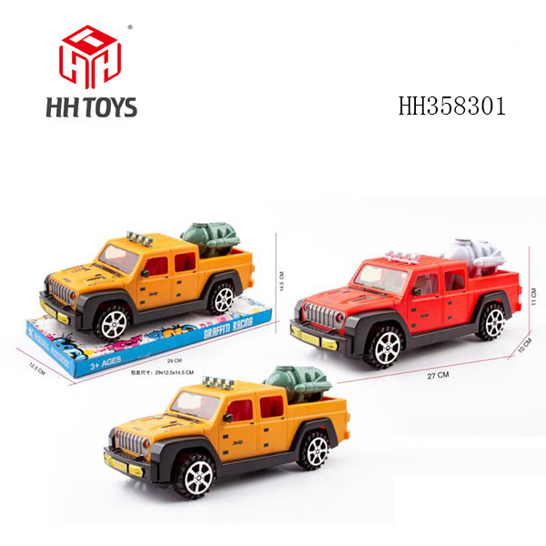 1: 16 Wrangler Pickup Inertia Racing Car