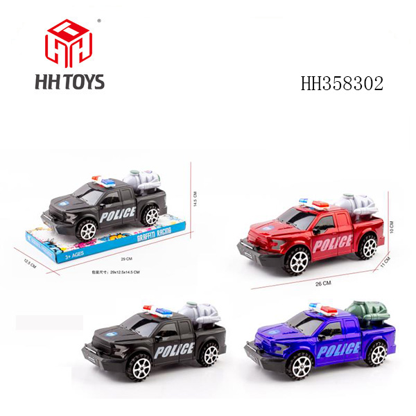 1: 16 Ford F150 Inertia Pickup Police Car