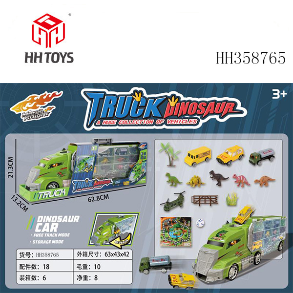 大拖头恐龙货柜车