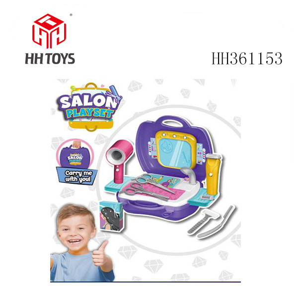 Hair cutting portable box