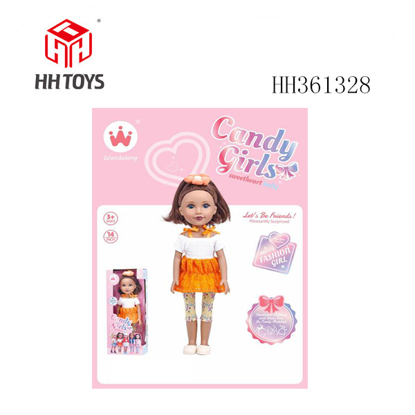 14寸青春少女装（搪胶）