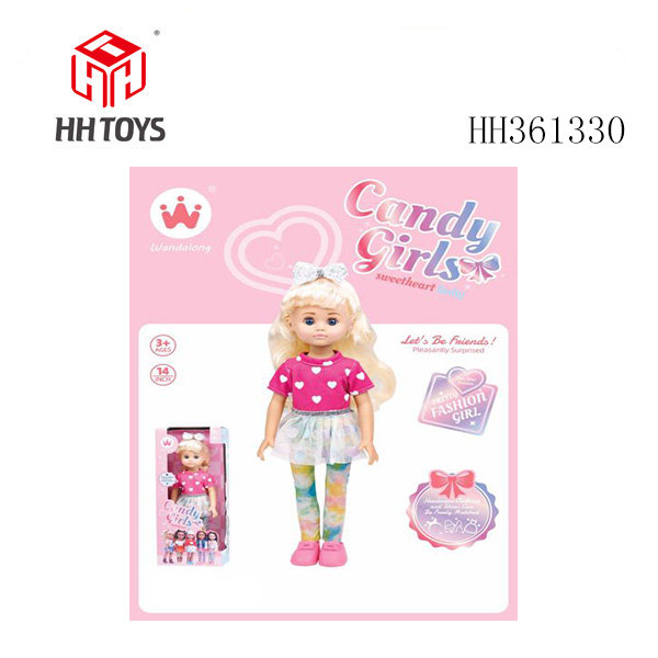 14寸青春少女装（搪胶）