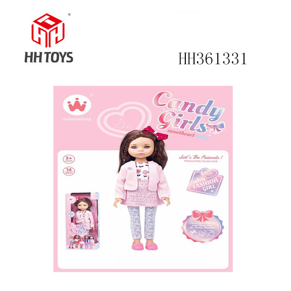 14寸青春少女装（搪胶）