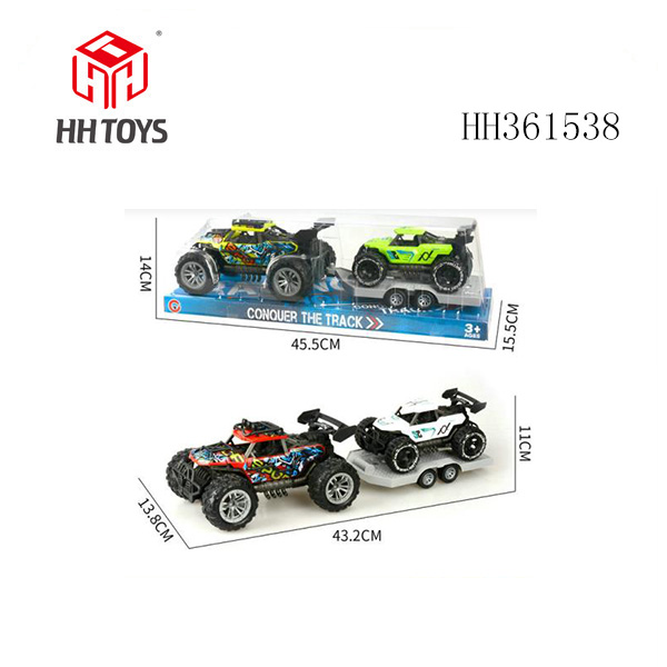 惯性双座骨架真空轮越野车拖载惯性车