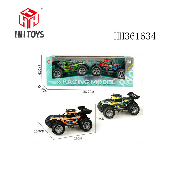 两只装惯性骨架包注轮越野车