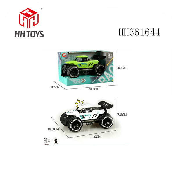 灯光声音惯性双座骨架越野车