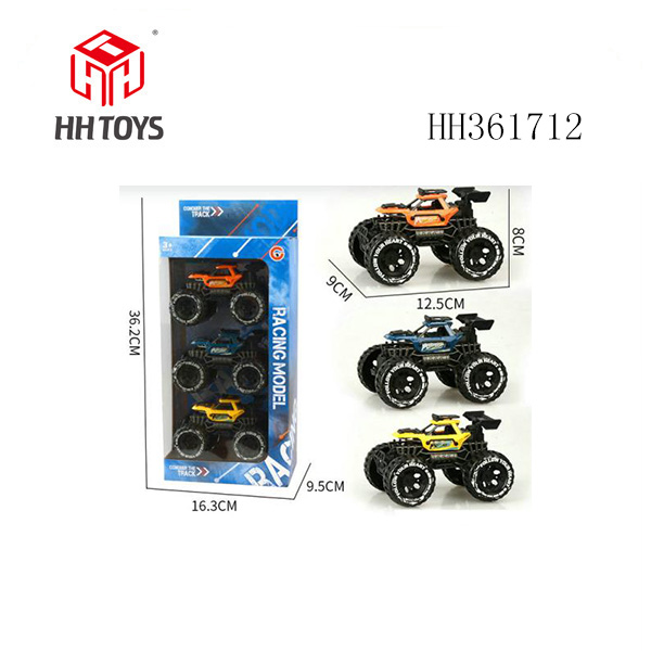 三只装惯性骨架越野车