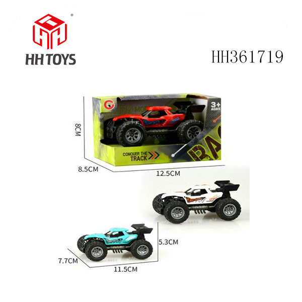 惯性单座骨架包注轮越野车