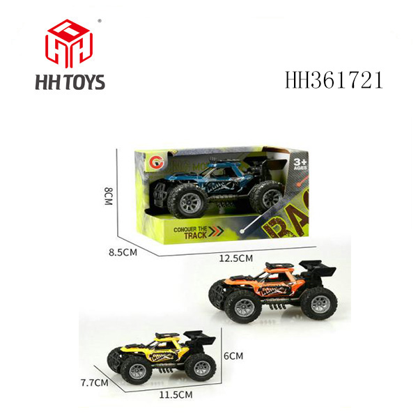 惯性单座骨架包注轮越野车