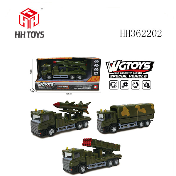 合金回力军事车