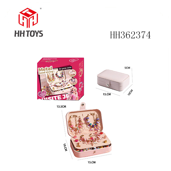 D款三层长方盒 紫色金+樱粉金色