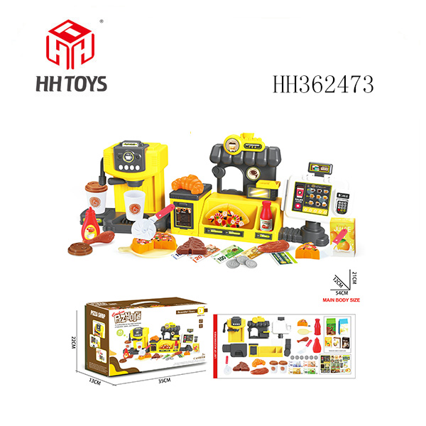 咖啡机.披萨台.点餐台套装