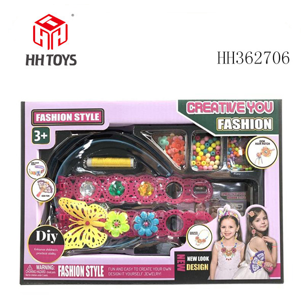 过家家玩具 串珠玩具发夹套装