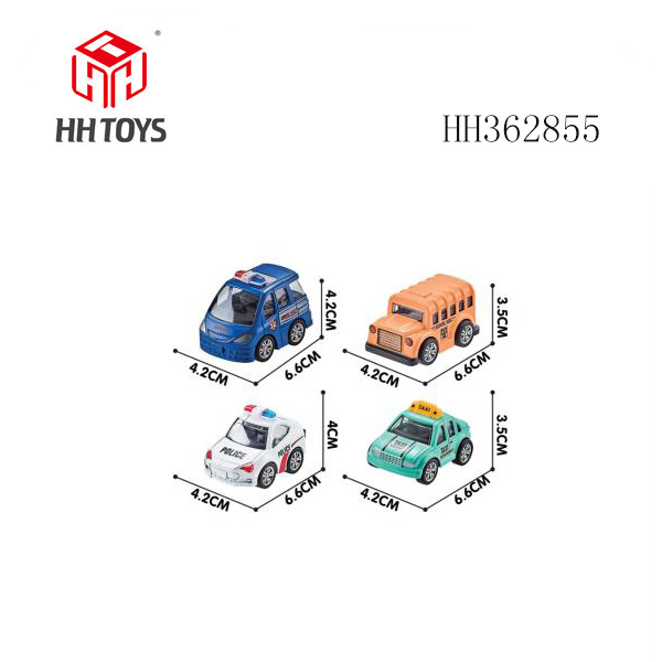 回力Q版城市合金车