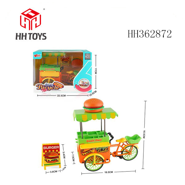 1：10合金快餐自行车（汉堡）