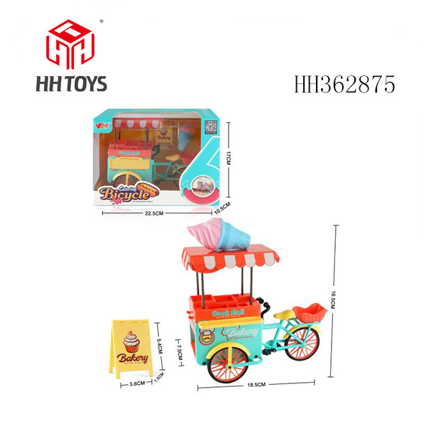 1：10合金快餐自行车（冰淇淋）