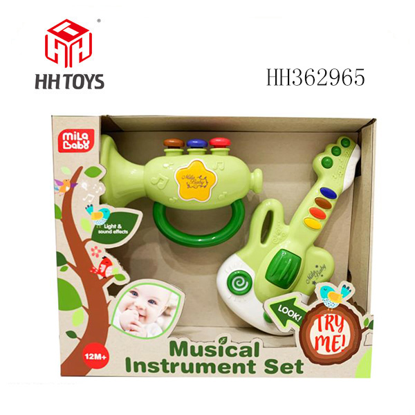 吉他+小号套装（吉他2*AAA,小号2*AAA)