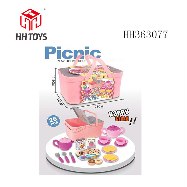 野餐篮水壶饼干套装