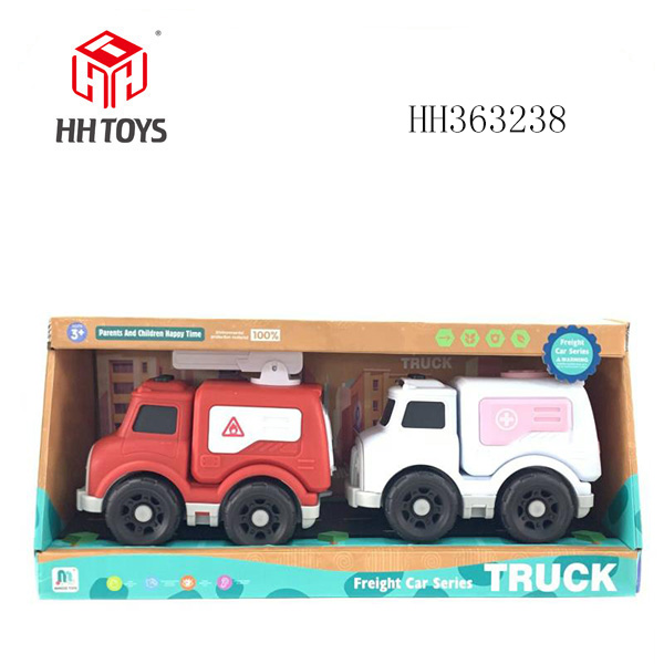 滑行救护车/消防车     两只装