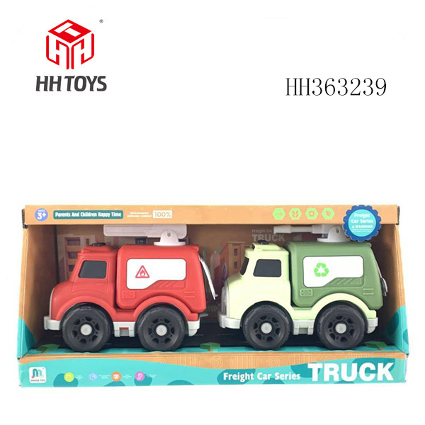 滑行环卫车/消防车     两只装