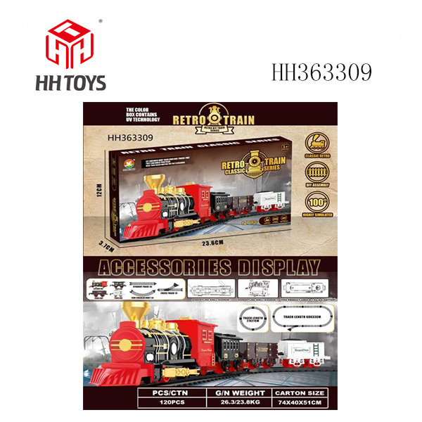 古典电动轨道火车