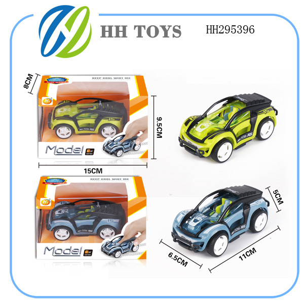Alloy pull back car